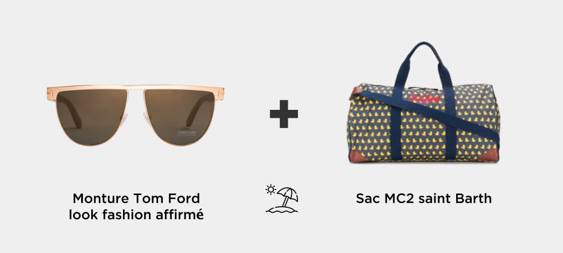 Optical Factory - Monture Tom Ford + Sac MC2 Saint Barth