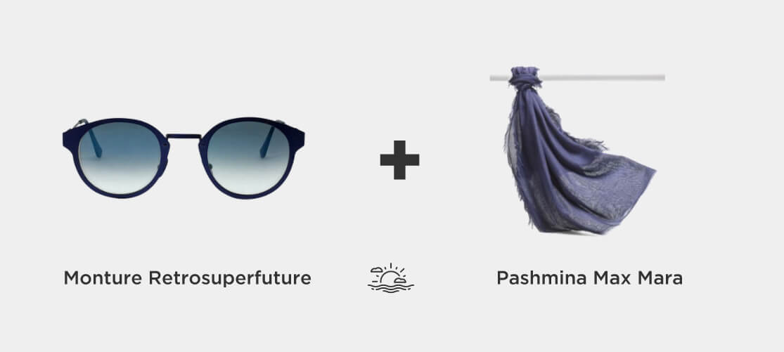 Optical Factory - Monture Retrosuperfuture + Pashmina Max Mara